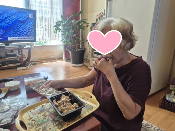 강정먹기